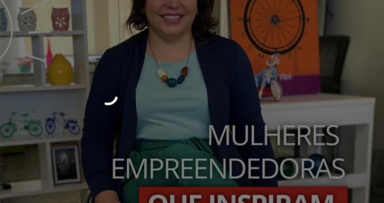 foto de Carolina Ignara, com o título Mulheres Empreendedoras que Inspiram.